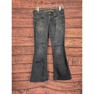 AE American Eagle Real Flare size 0 Hemmed y2K style